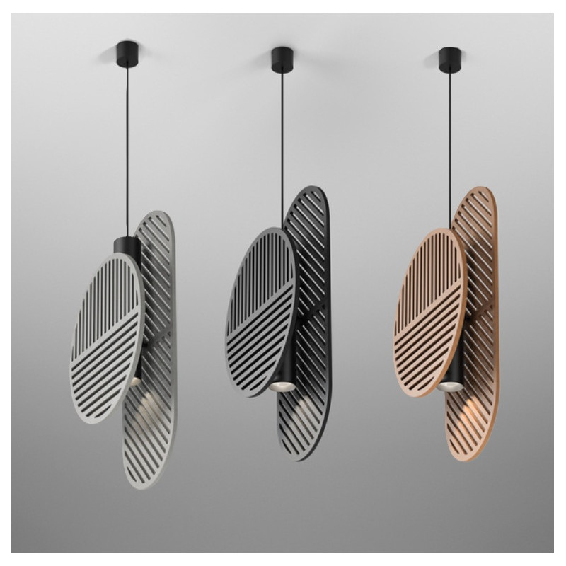 AQFORM IKI LED suspended 59872 grey, graphite, orange