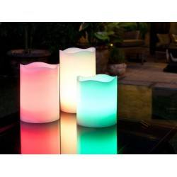 SCHULLER LED Candles 3 pcs multicolour