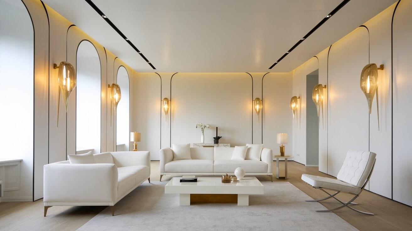 modern white interior